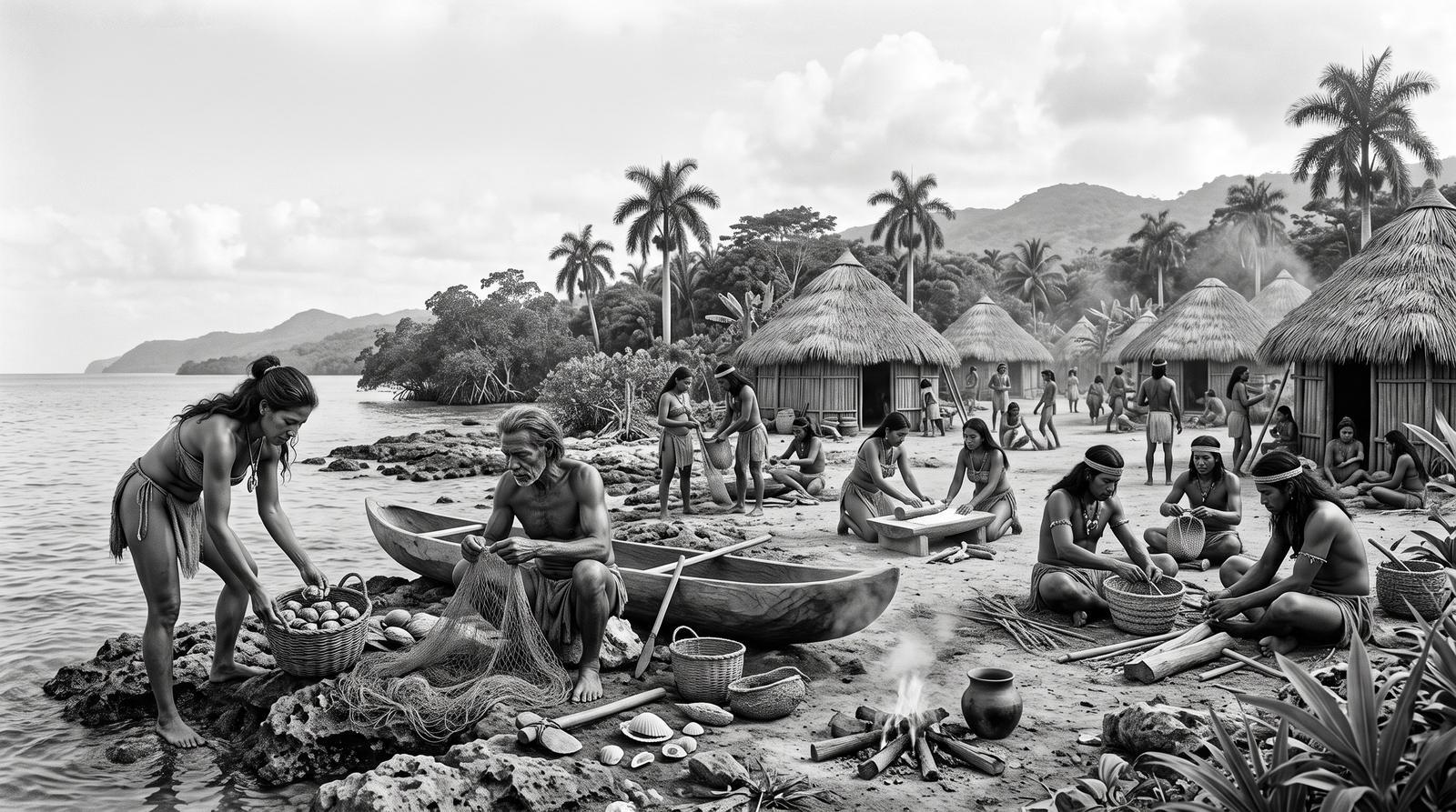 Vestigios de los pueblos aborígenes de Cuba: taínos, guanahatabeyes y comunidades arcaicas